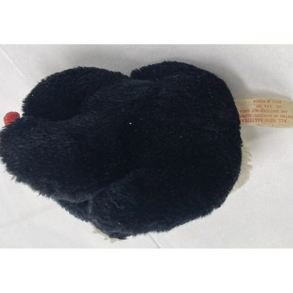 VINTAGE Fun World SKUNK Plush 5" Black and White Tail Stuffed Animal Toy RARE - Picture 6 of 14
